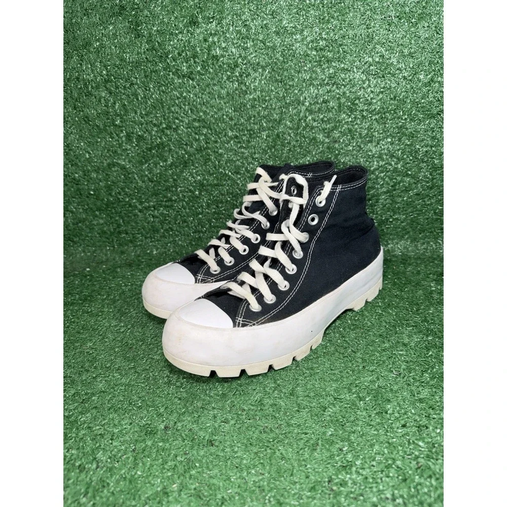 Converse Chuck Taylor All Star Lugged 2.0 Women's Size 8.5 Black Platform Shoes - Picture 4 of 11